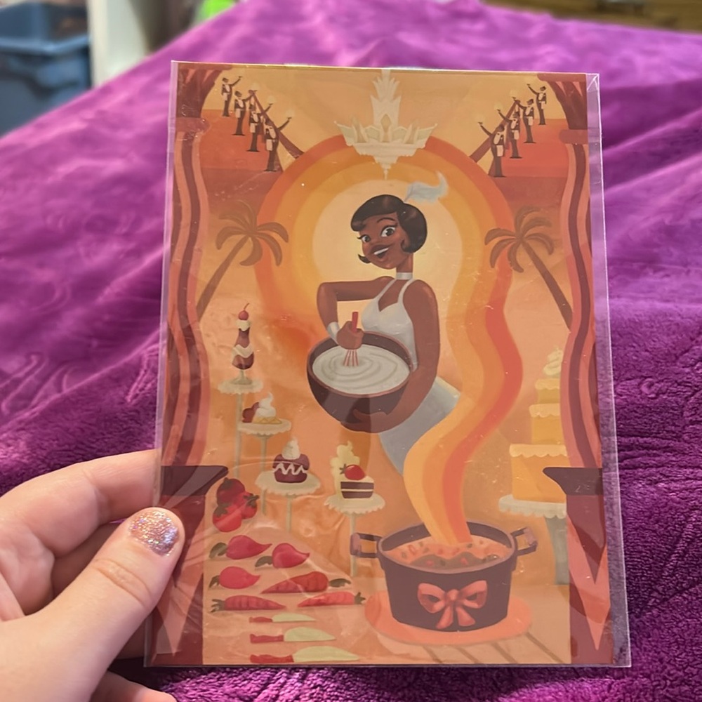 Princess Tiana wonder ground gallery art piece